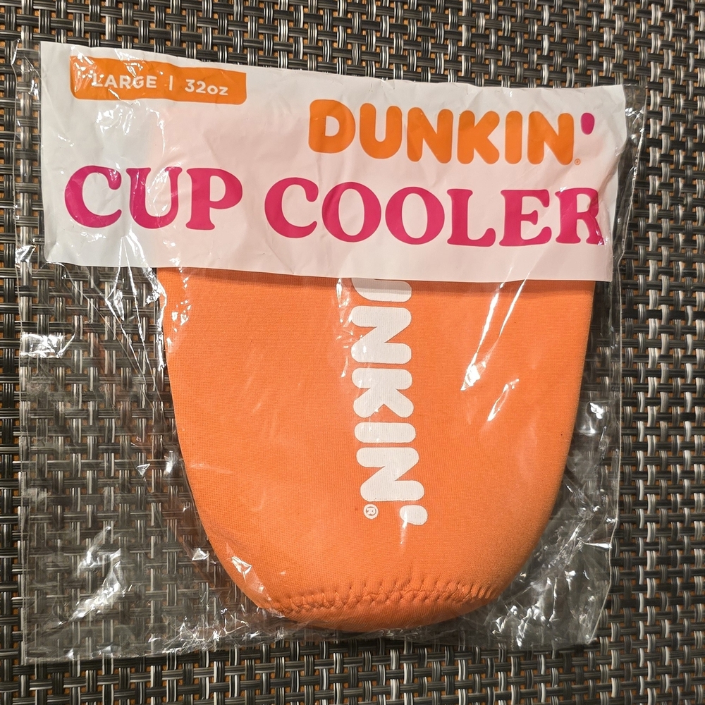 Dunkin' Orange Cup Cooler - Large-32oz.